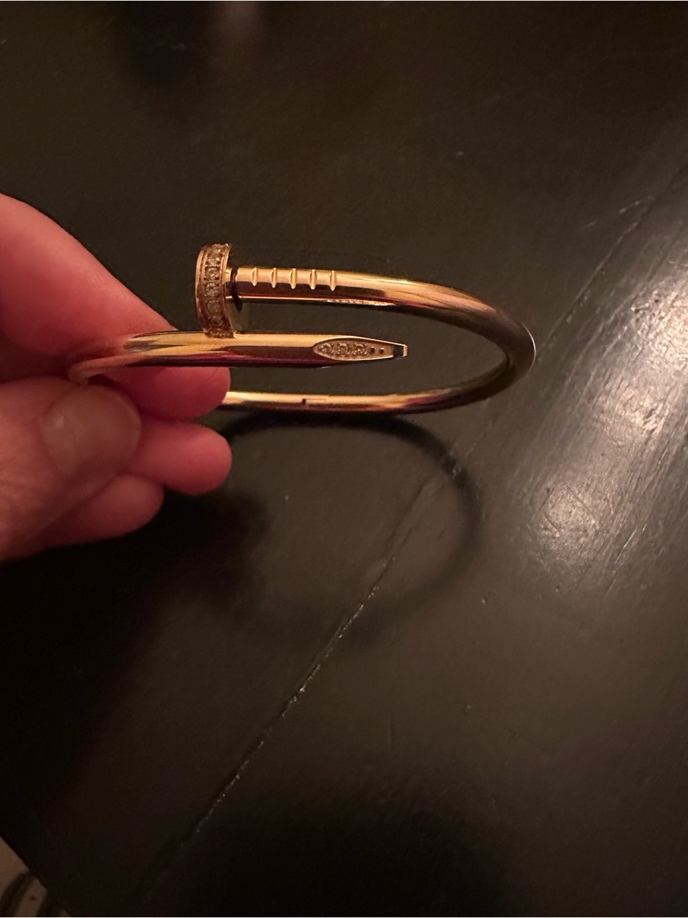 Cartier Nail Wrap Bangle Bracelet
